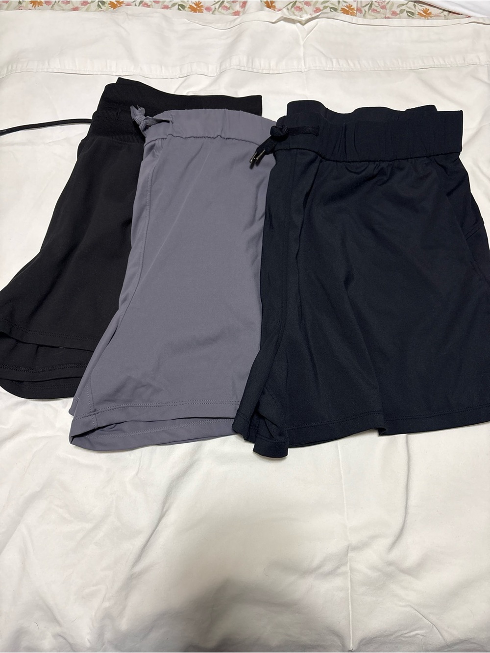 Women’s Performance Shorts - Black, Gray, Navy